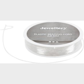Elastiksnor - Tykkelse 0,8 Mm - Rund - 10 M