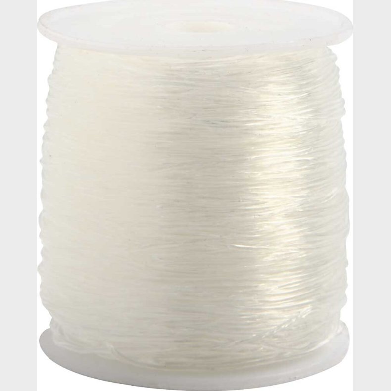 Elastiksnor - Tykkelse 0,8 Mm - Rund - 100 M