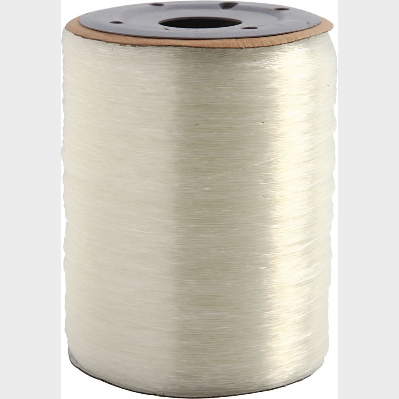 Elastiksnor - 0,8 Mm - Transparent - 1000 M