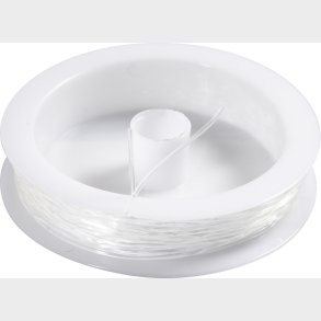 Elastiksnor - Tykkelse 1 Mm - Rund - 10 M