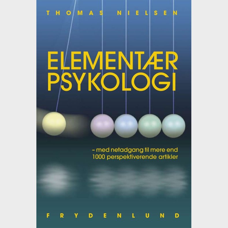 Element�r Psykologi - Thomas Nielsen - Bog