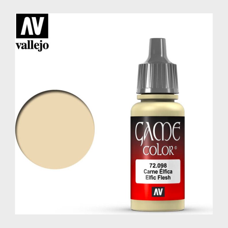 Vallejo - Game Color - Elfic Flesh Mat - 18 Ml - 72098