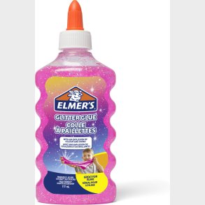 Elmer's - Flydende Glitterlim - Pink - 177 Ml