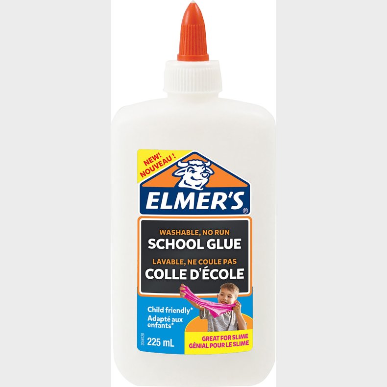 Elmer's - Flydende Skolelim - Hvid - 225 Ml