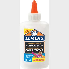 Elmer's - Hvid Flydende Skolelim 118 Ml Flaske