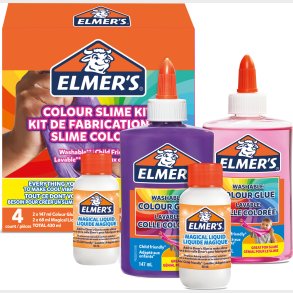 Elmer's - Colour Slime Kit - Slim S�t
