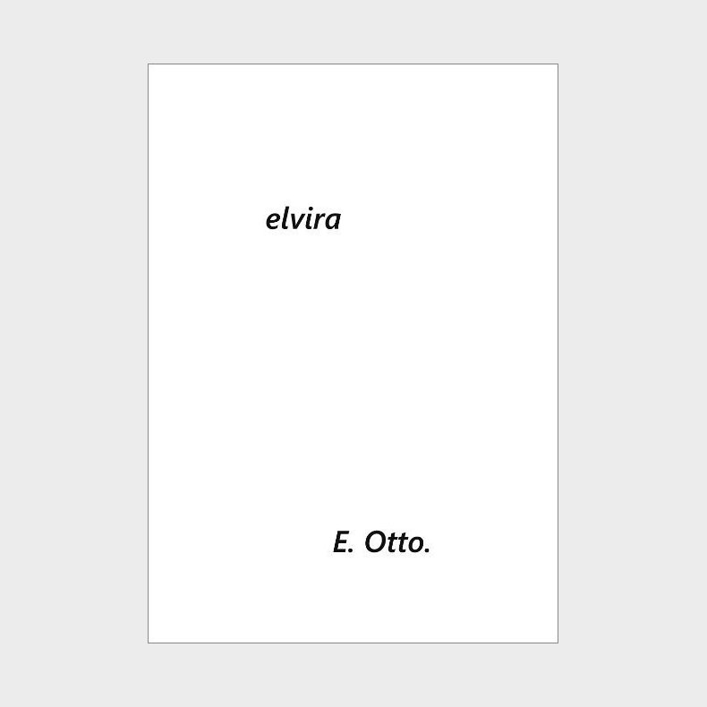 Elvira - Elvira Otto - Bog