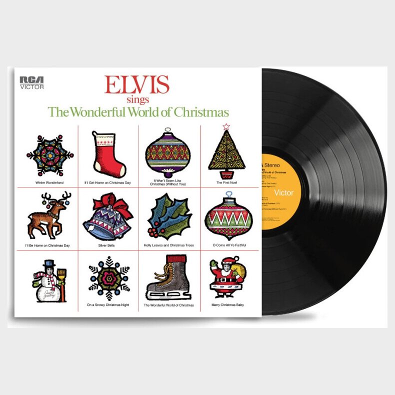 Elvis Presley - Elvis Sings The Wonderful World Of Christmas - Vinyl Lp