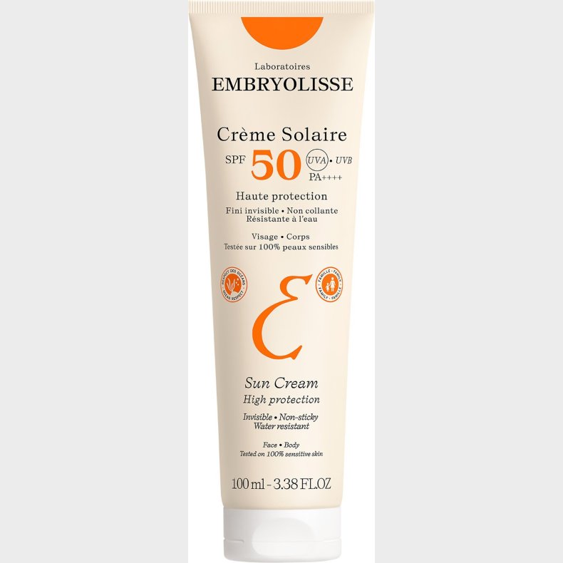 Embryolisse - Sun Cream Spf50 100 Ml