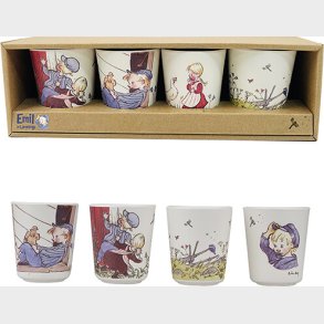 Melamin Kopper Til Brn - Emil - 4 Stk - Barbo Toys