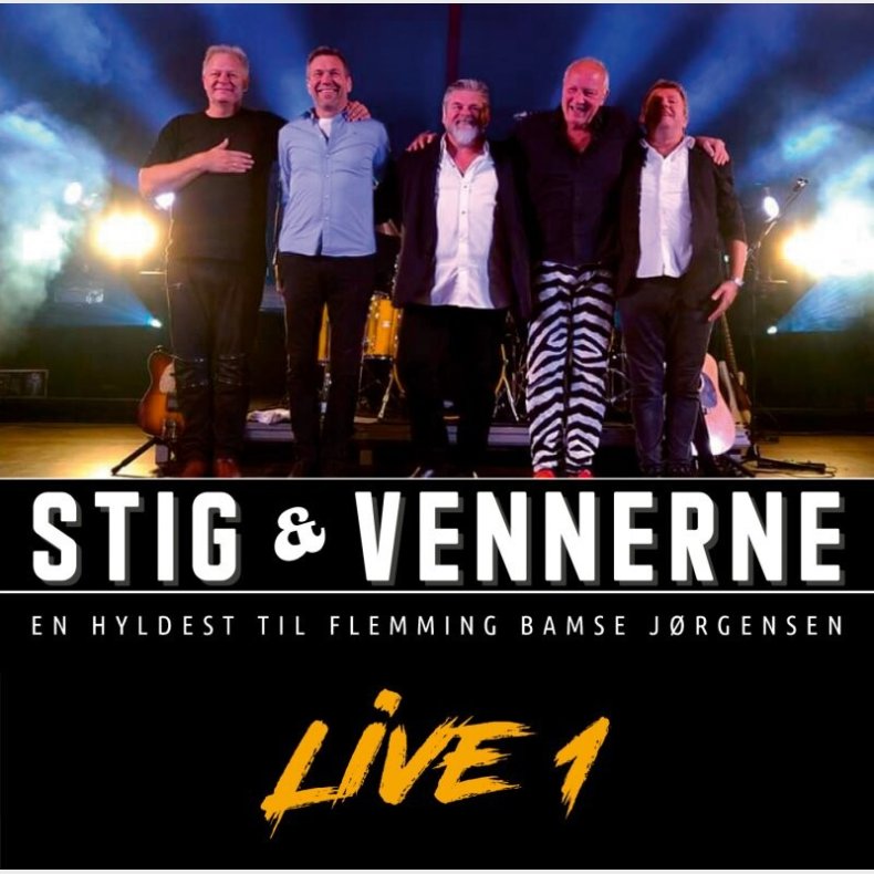 Stig & Vennerne - En Hyldest Til Flemming Bamse J�rgensen - Live 1 - CD