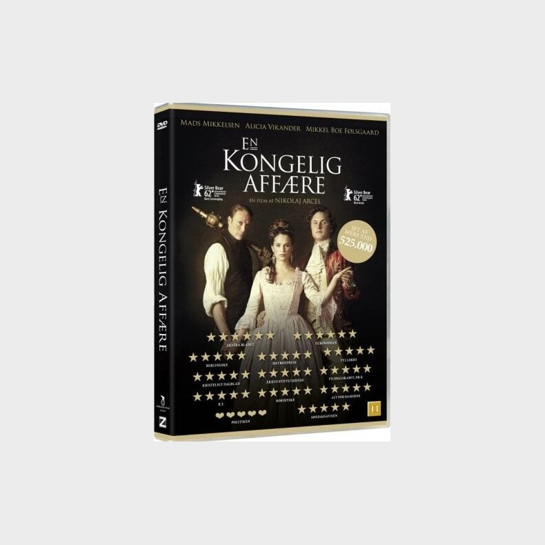 En Kongelig Affre / A Royal Affair - DVD - Film