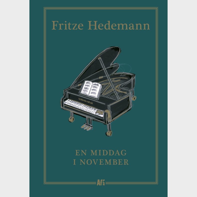 En Middag I November - Fritze Hedemann - Bog