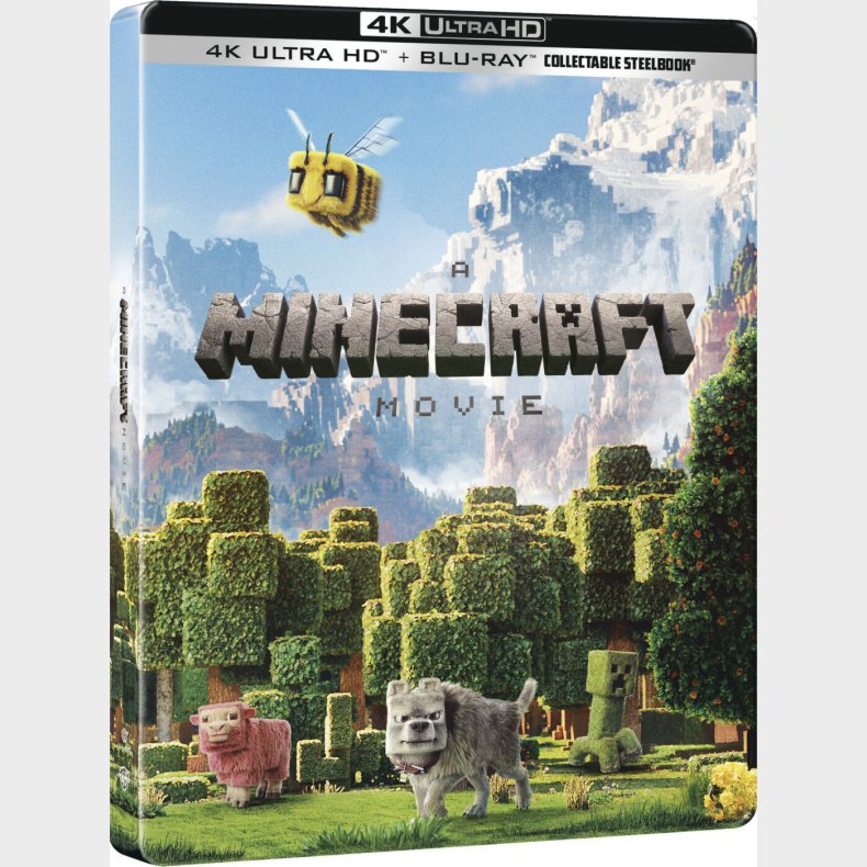 A Minecraft Movie - Steelbook - 4K Blu-Ray