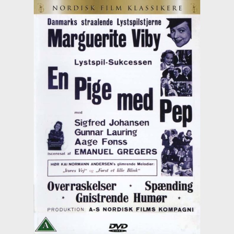 En Pige Med Pep - DVD - Film
