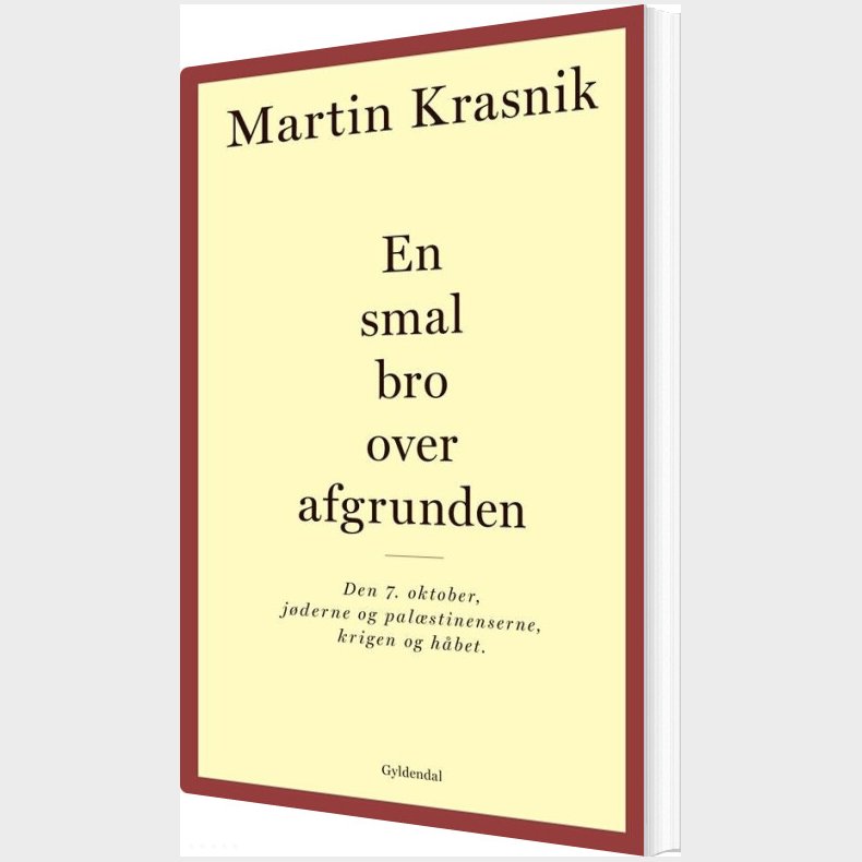 En Smal Bro Over Afgrunden - Martin Krasnik - Bog