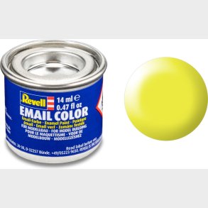 Emalje Maling Til Hobby - Revell - Luminous Yellow Silk 14 Ml