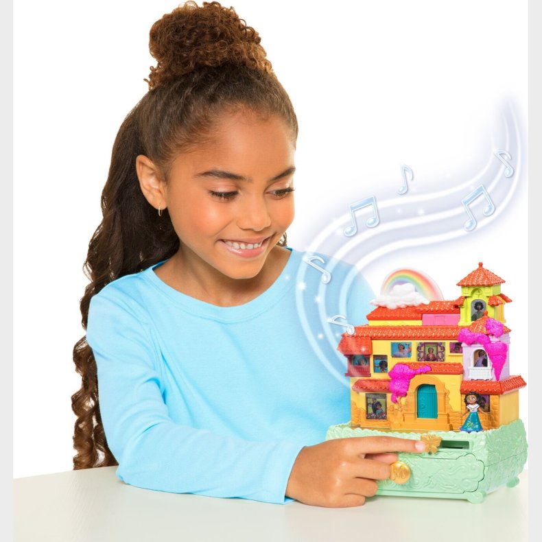 Encanto - Smykkeskrin Med Musik Og Lys - Inkl. Sommerfugle Ring