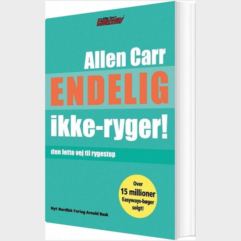 Endelig Ikke Ryger - Allen Carr - Bog