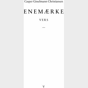 Enem�rke - Casper Gisselmann Christiansen - Bog