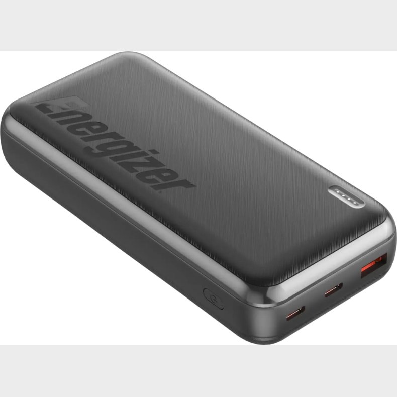 Energizer - 20k High Capacity Fast Charging Power Bank - 20000mah - Black