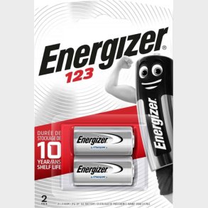 Energizer  - Lithium Photo 123 2-pack