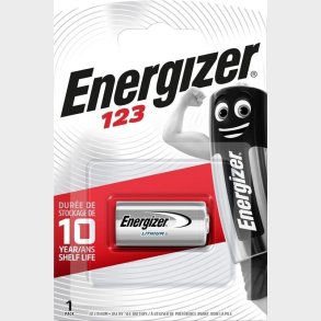 Energizer - Lithium Photo Cr123 1-pack