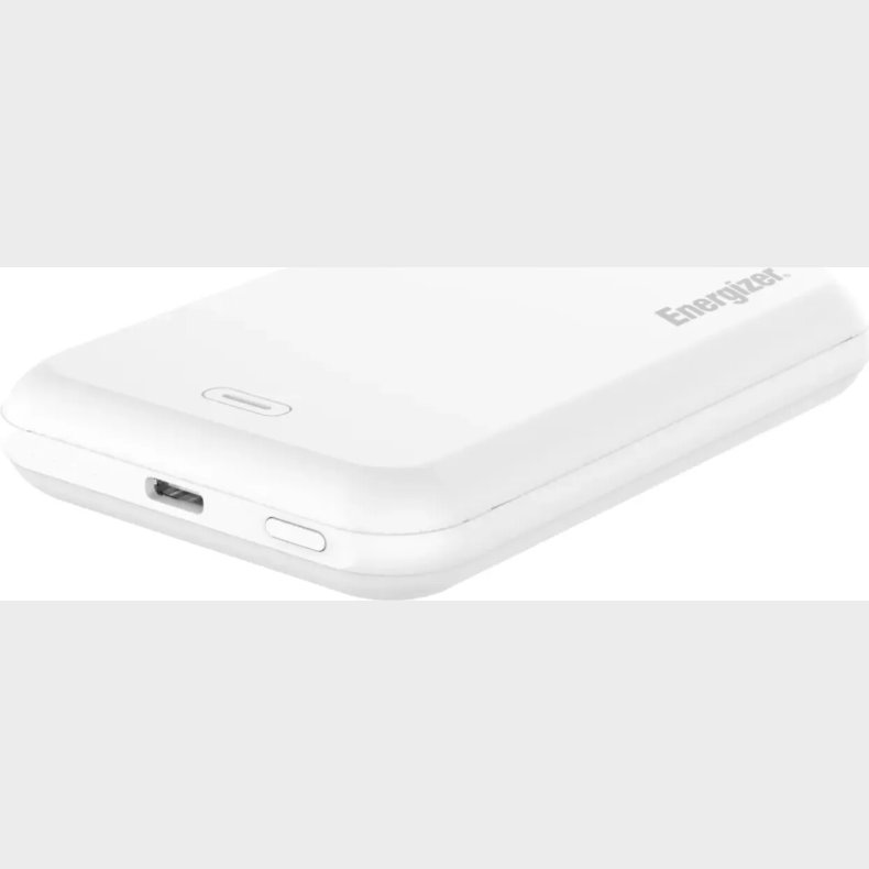 Energizer - Magsafe Compatible Qi Power Bank Qm5000wh - 5000mah