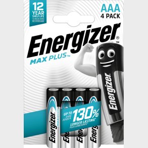 Energizer - Max Plus Aaa 4-pack