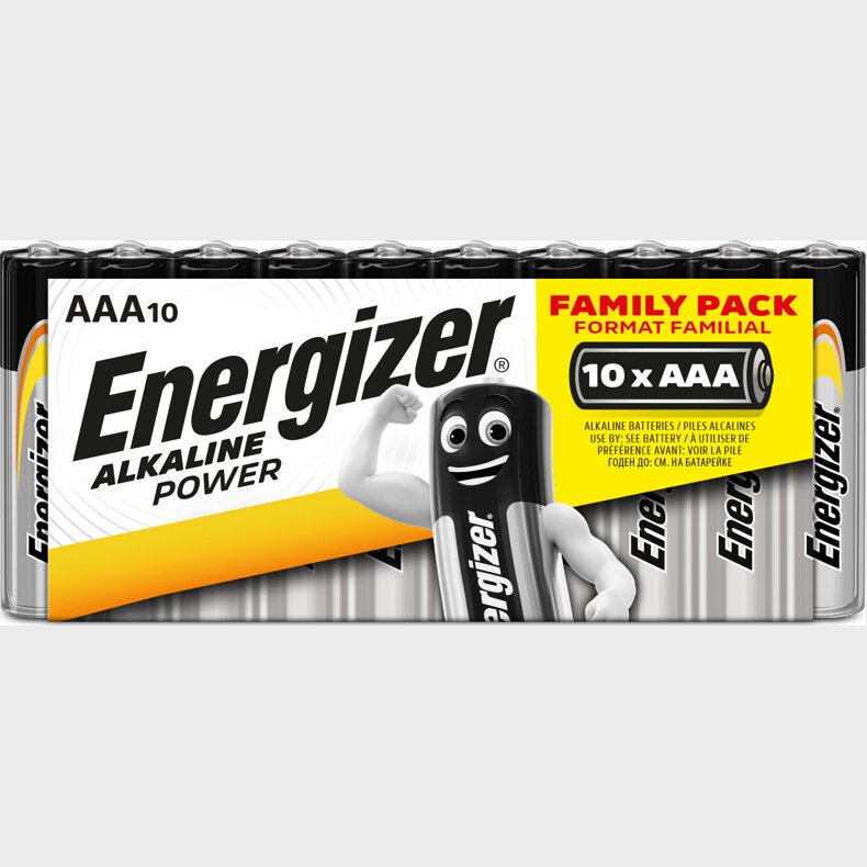 Energizer - Power Aaa 10-pack Tray