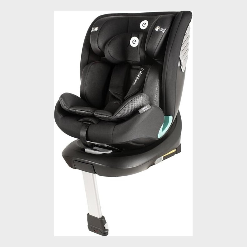 Engledal - Autostol 360 M. Isofix - Gruppe 0+ - Sibba - Sort