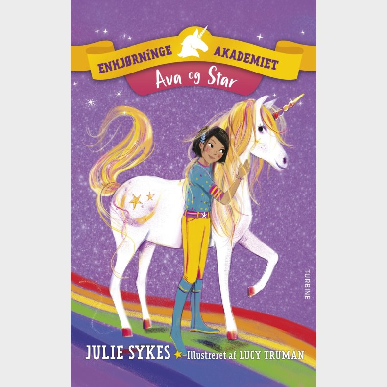 Enhjrningeakademiet - Ava Og Star - Julie Sykes - Bog