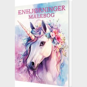 Enhjrninger Malebog - Bog