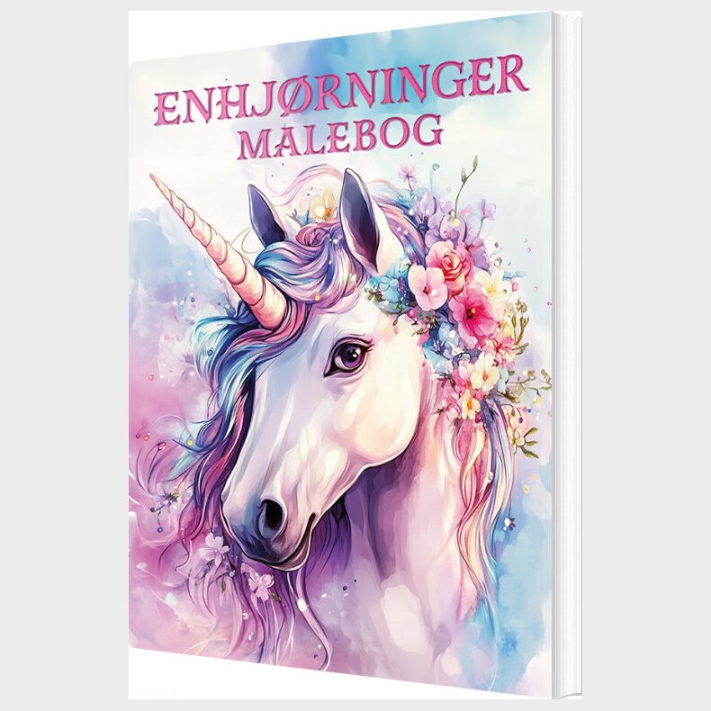Enhjrninger Malebog - Bog