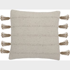 Creative Collection - Ensar Pude - Natur - Bomuld - 45x45 Cm