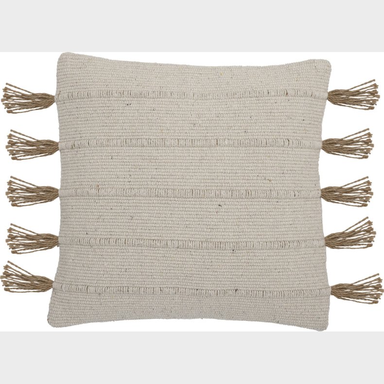 Creative Collection - Ensar Pude - Natur - Bomuld - 45x45 Cm