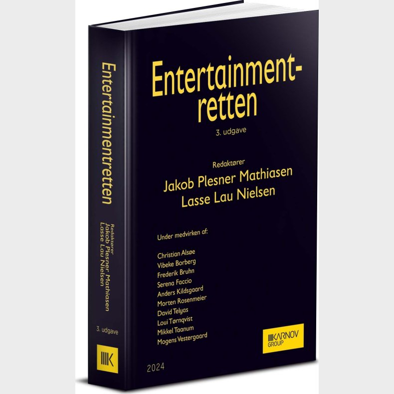 Entertainmentretten - Jakob Plesner Mathiasen - Bog