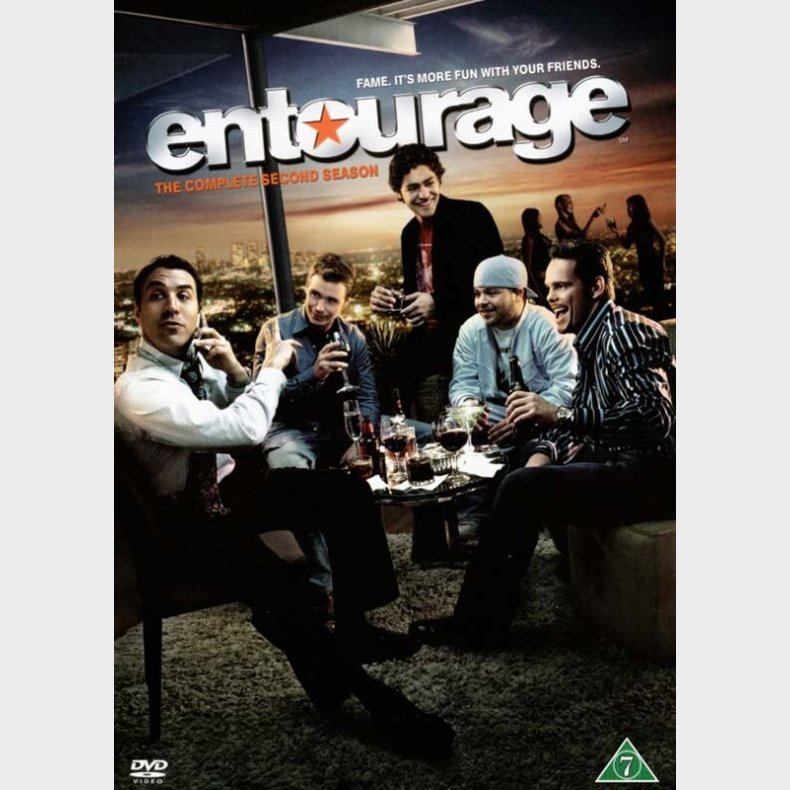 Entourage - Sson 2 - Hbo - DVD - Tv-serie