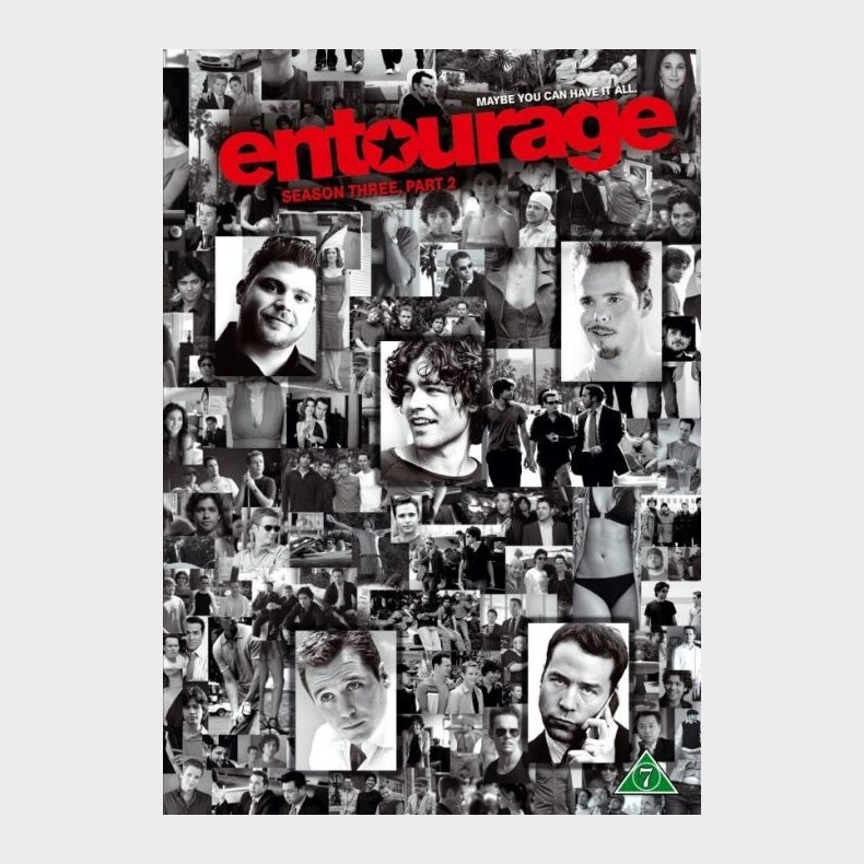 Entourage - Sson 3 - Del 2 - Hbo - DVD - Tv-serie
