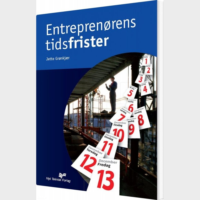 Entrepren�rens Tidsfrister - J. Gr�nkj�r - Bog