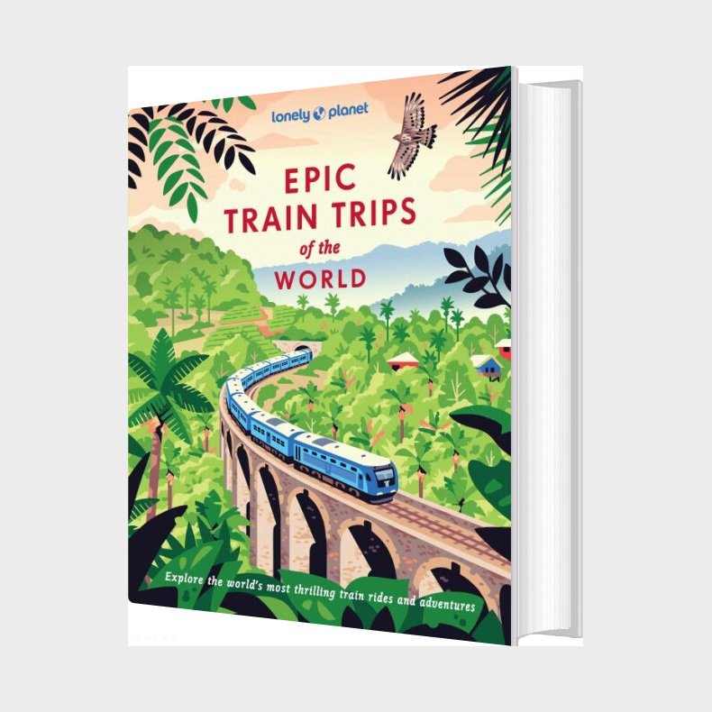 Epic Train Trips Of The World - English book