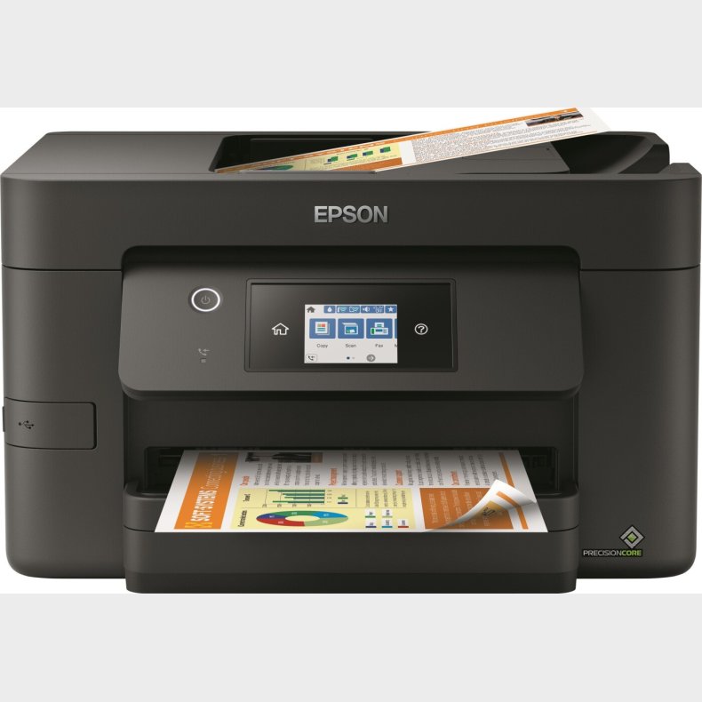 Epson Workforce Pro Wf-3825dwf - Printer - 21 Spm Wifi Fax