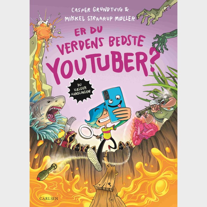 Er Du Verdens Bedste Youtuber? - Casper Grundtvig - Bog