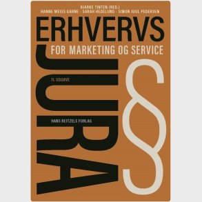 Erhvervsjura - For Marketing Og Service - Bjarke Tinten - Bog