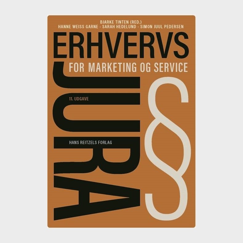 Erhvervsjura - For Marketing Og Service - Bjarke Tinten - Bog