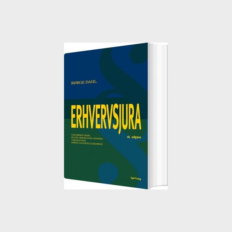 Erhvervsjura - S�ren Sandfeld Jakobsen - Bog