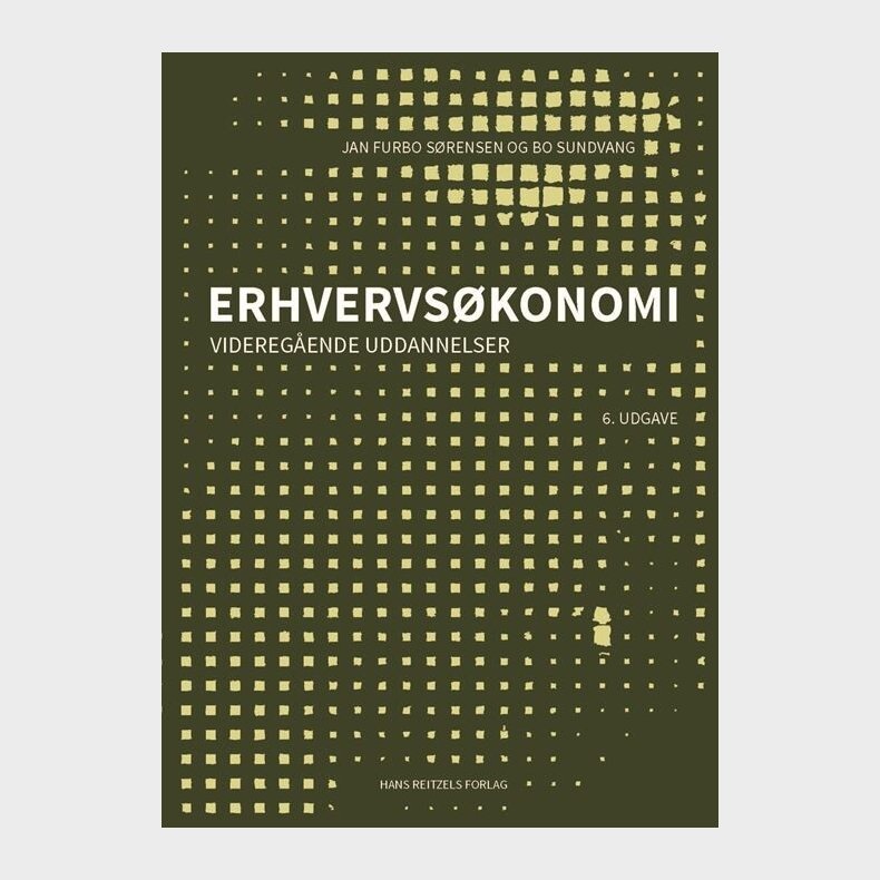 Erhvervs�konomi - Videreg�ende Uddannelser - Jan Furbo S�rensen - Bog