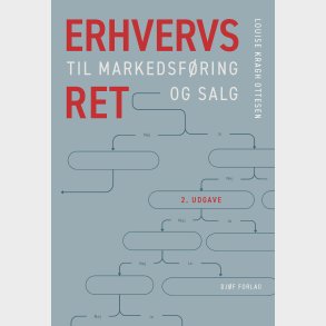Erhvervsret Til Markedsf�ring Og Salg - Louise Kragh Ottesen - Bog