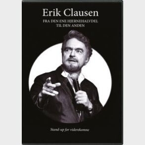 Erik Clausen  - Fra Den Ene Hjernehalvdel Til Den Anden - DVD - Film