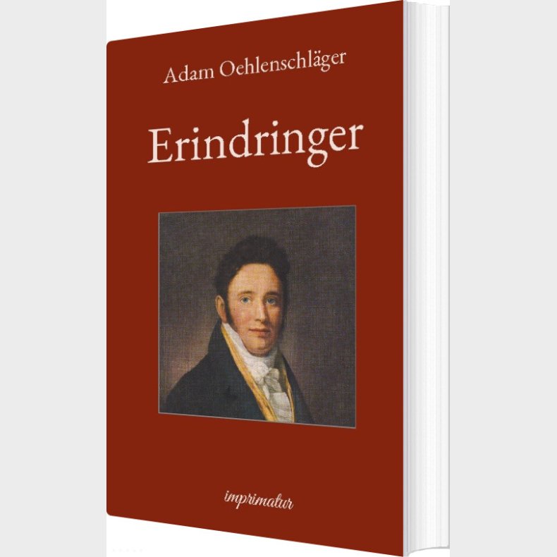 Erindringer - Adam Oehlenschl�ger - Bog